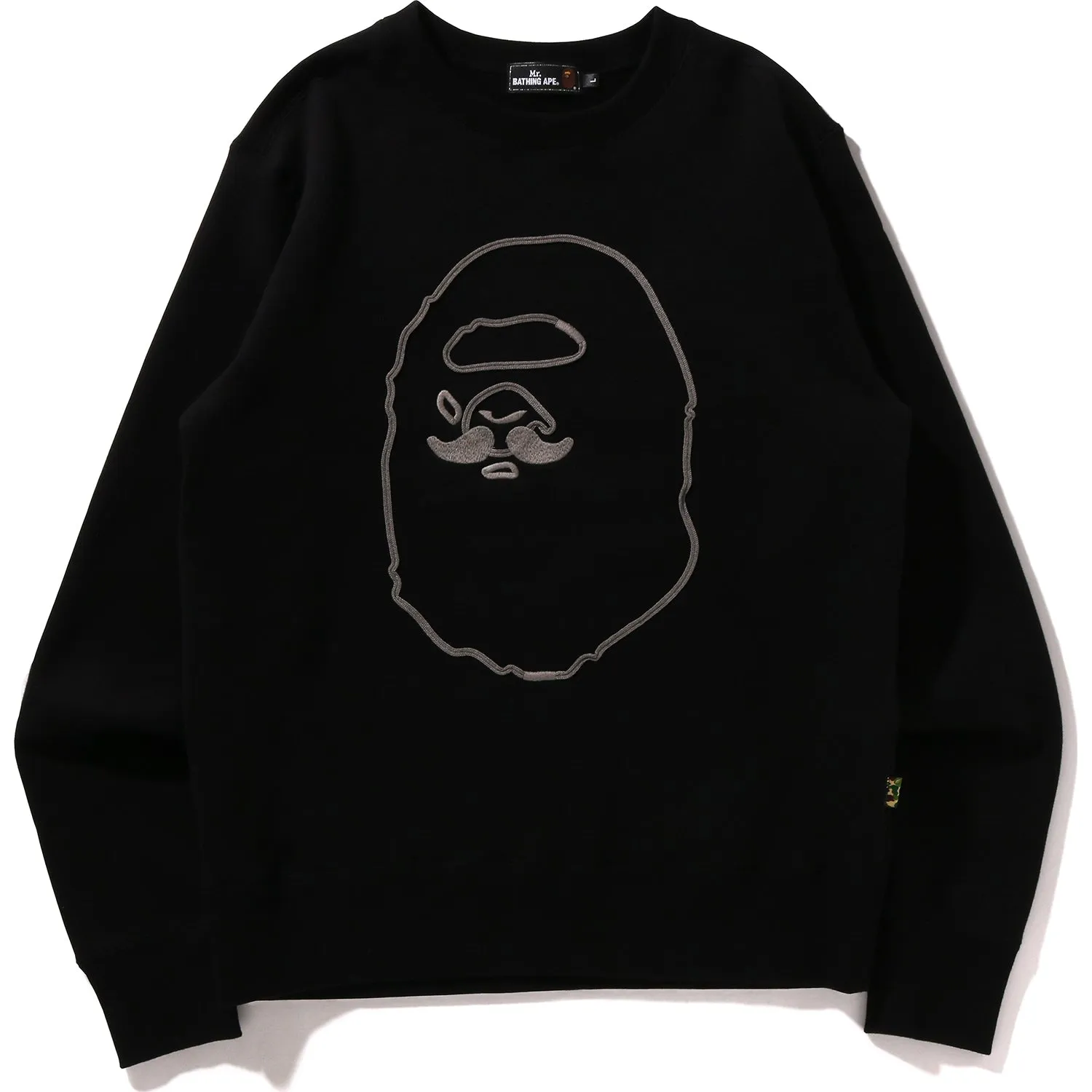 HAND DRAW APE HEAD CREWNECK MENS