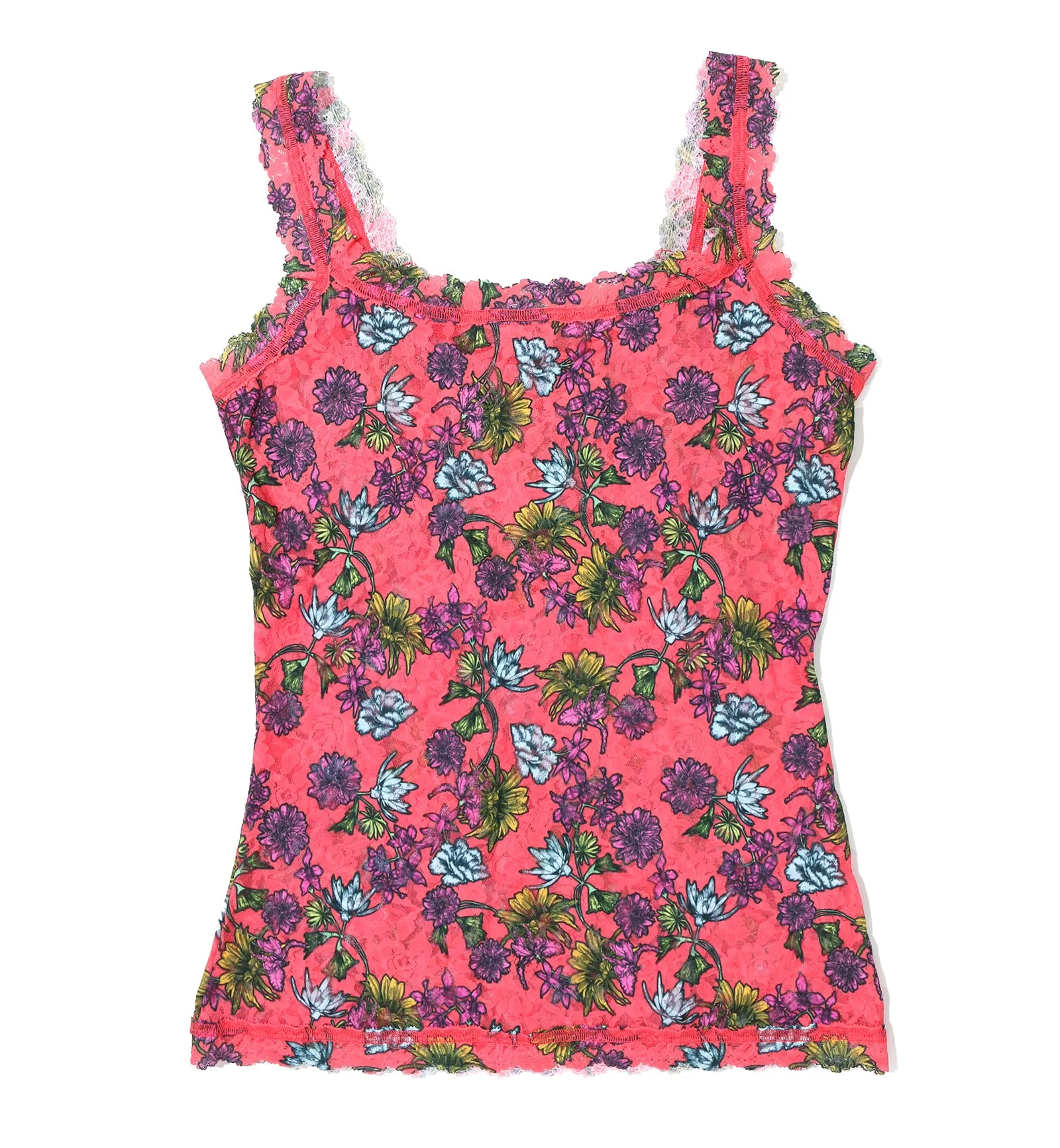 Hanky Panky Signature Lace Printed Unlined Camisole (PR1390L) - Wonderland Blooms