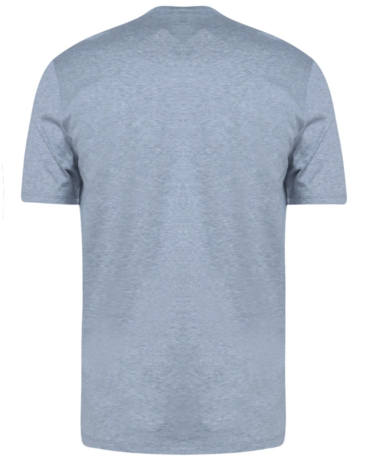 Heather Grey Giza Cotton Short Sleeve T-Shirt