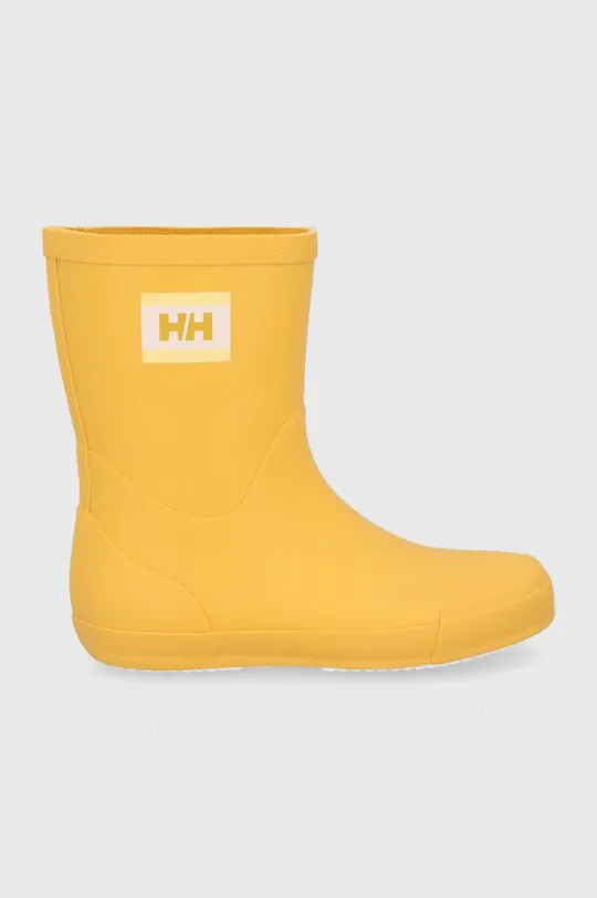 Helly Hansen wellingtons women's yellow color