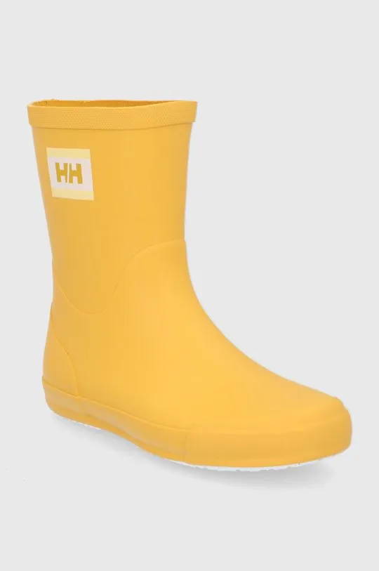 Helly Hansen wellingtons women's yellow color