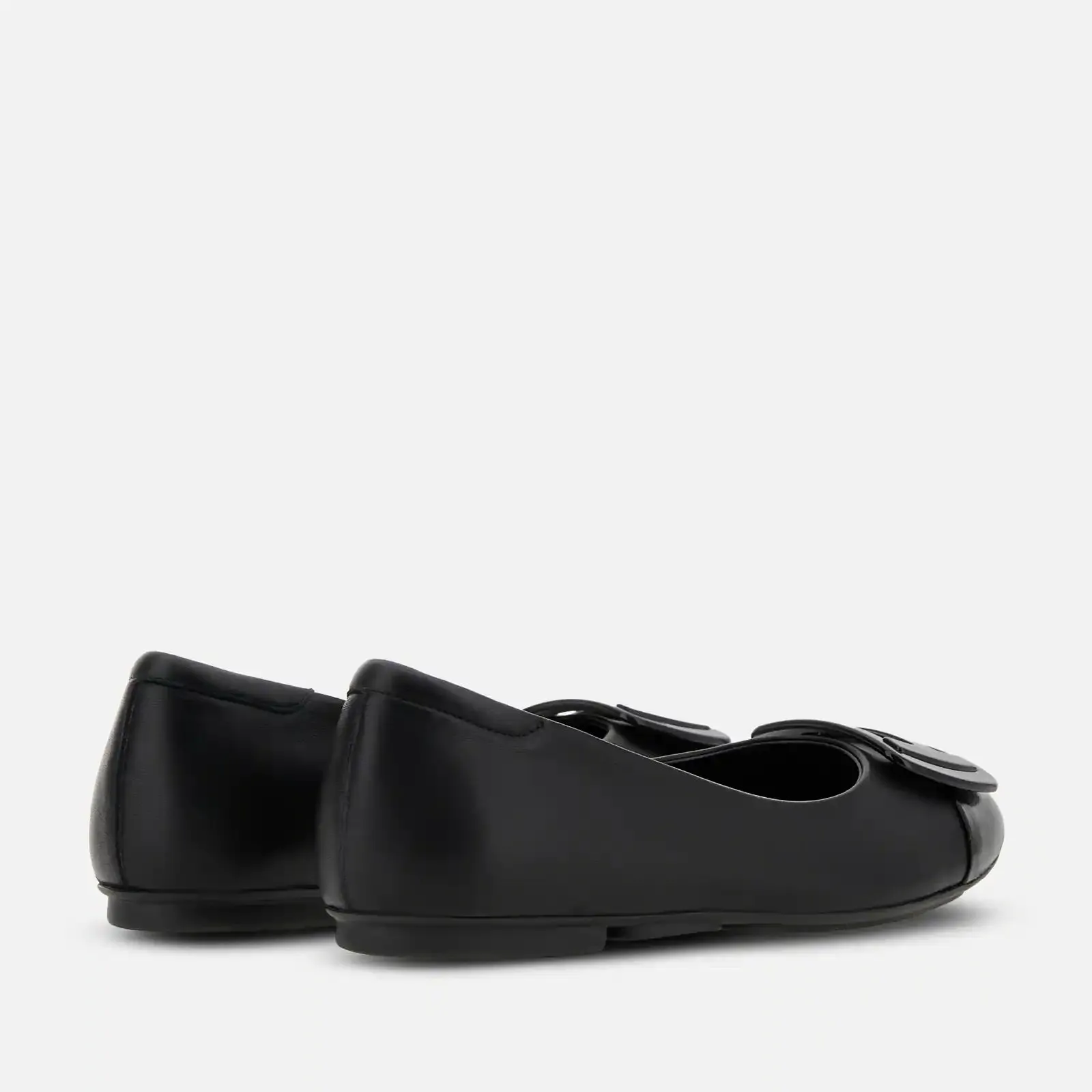 Hogan Ballerine Placca Verniciata Nero