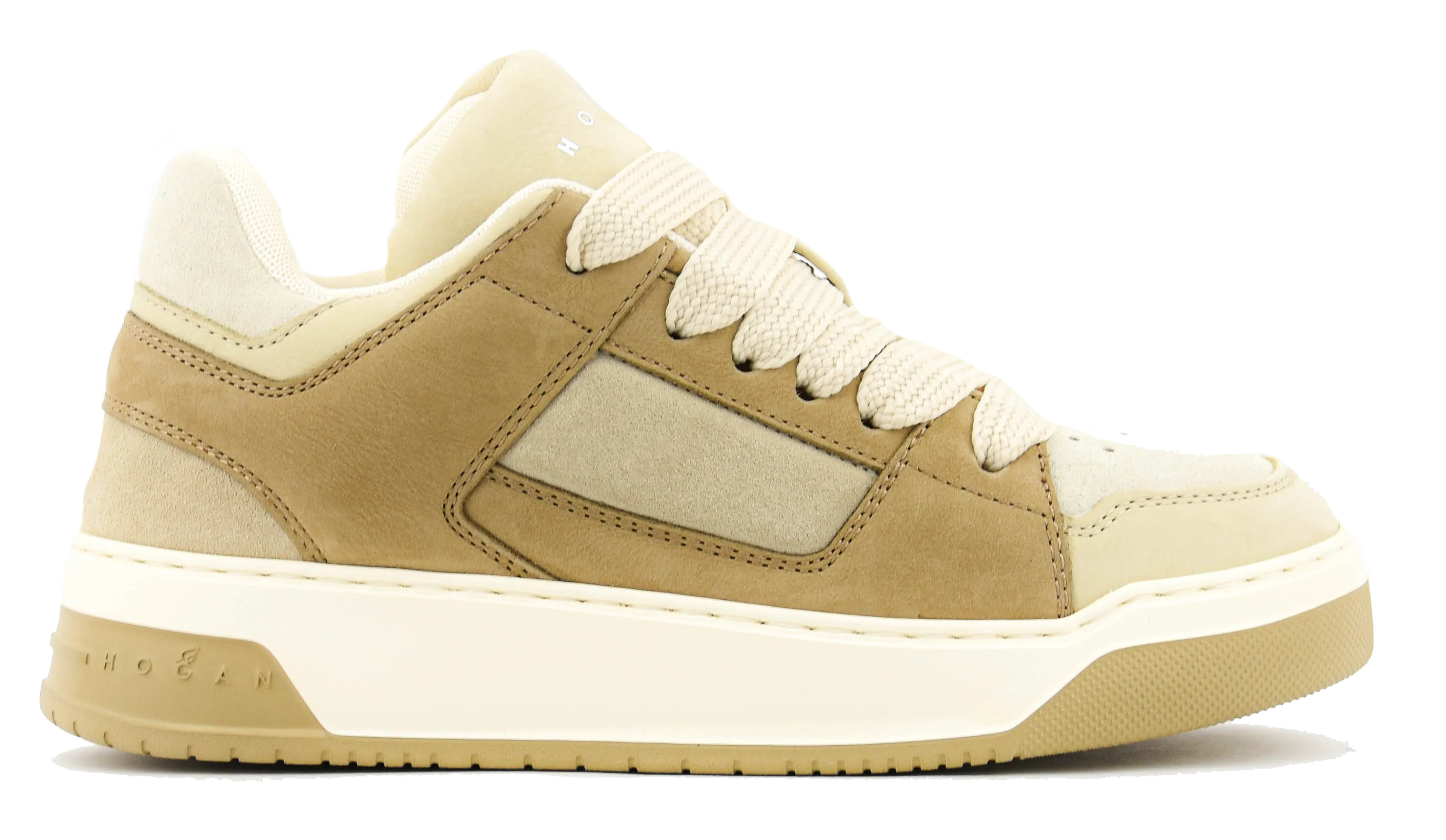 HOGAN DAMES  HOGAN H667 SKATE BEIGE