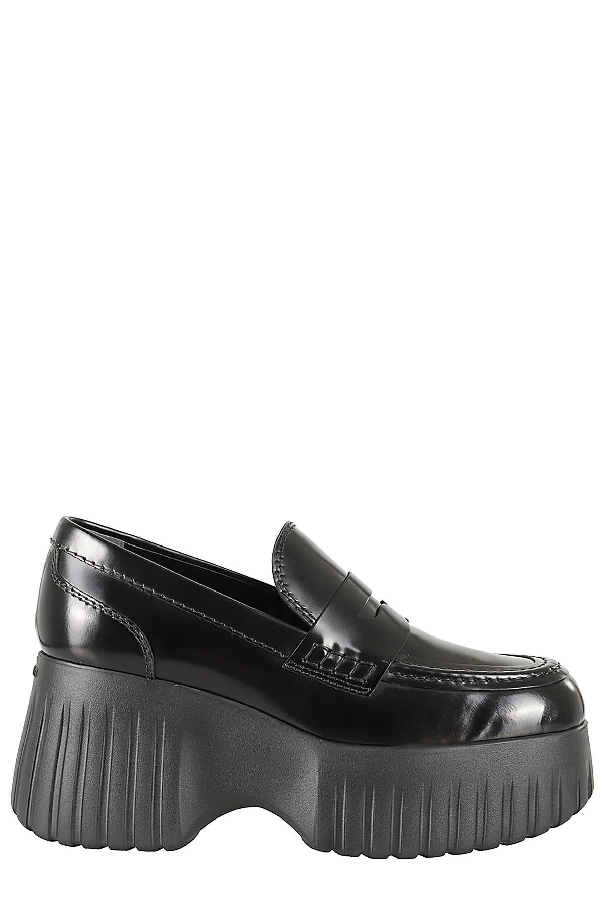 Hogan H Stripes Wedge Mocassino