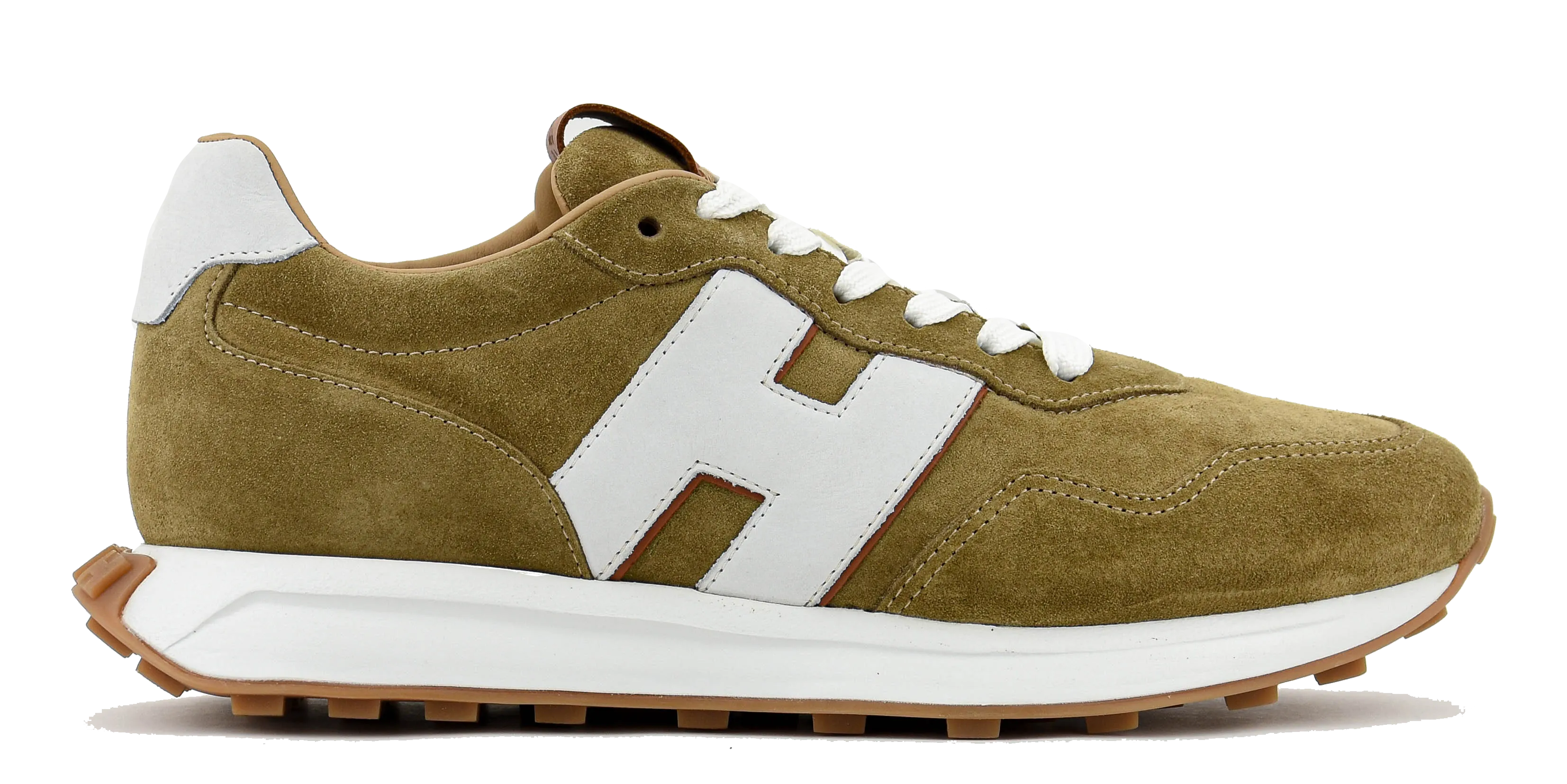 HOGAN MEN  HOGAN H601 RUNNER TAN