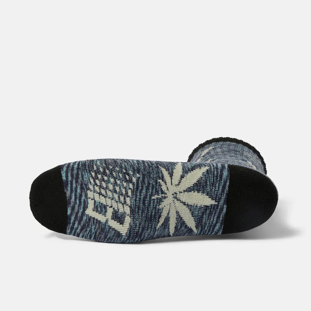 Huf - Huf x Bronze Plantlife Marled Socks - Black