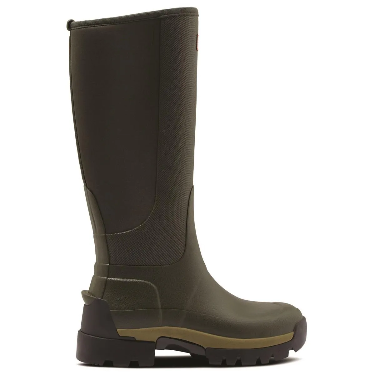 Hunter Balmoral Hybrid Tall Wellingtons Olive