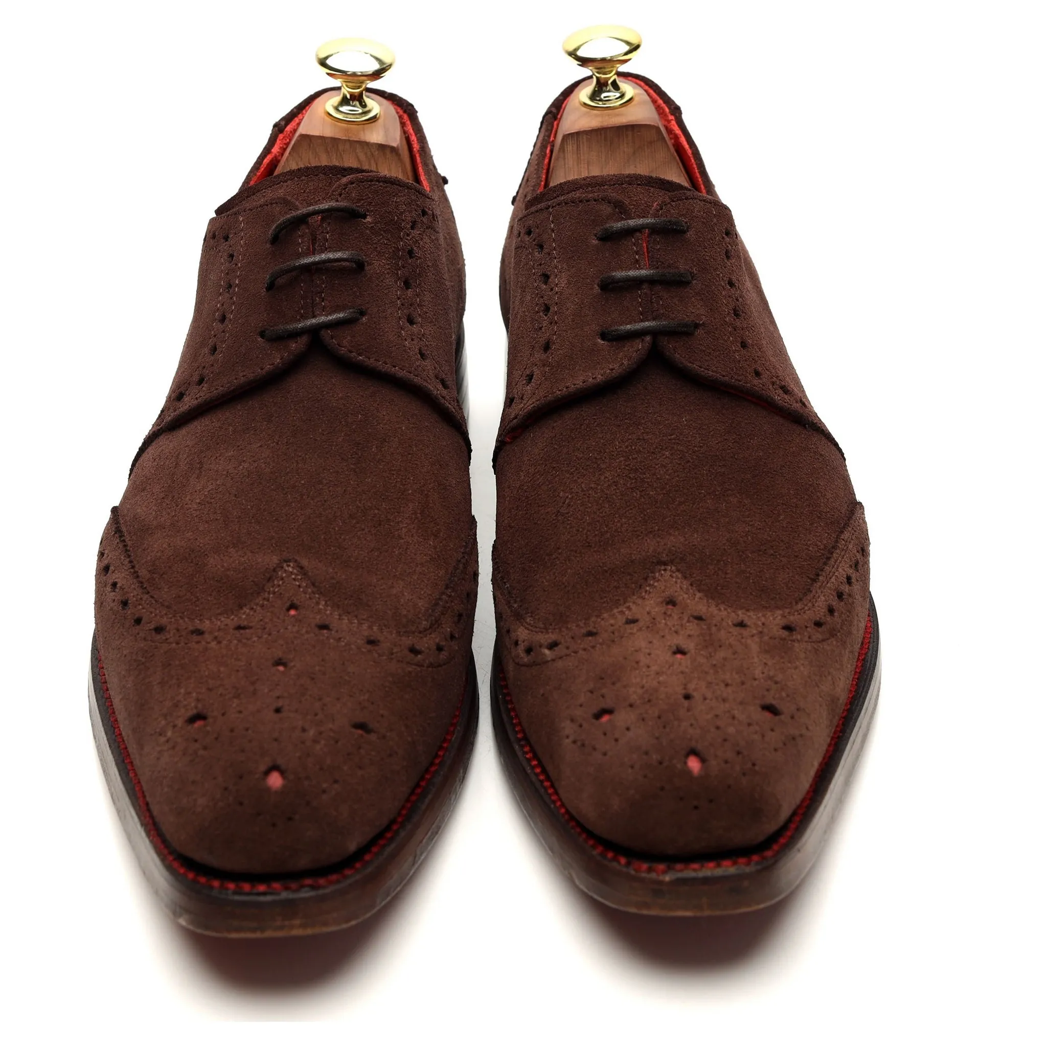 'Ice Truck Dexter' Brown Suede Derby UK 7