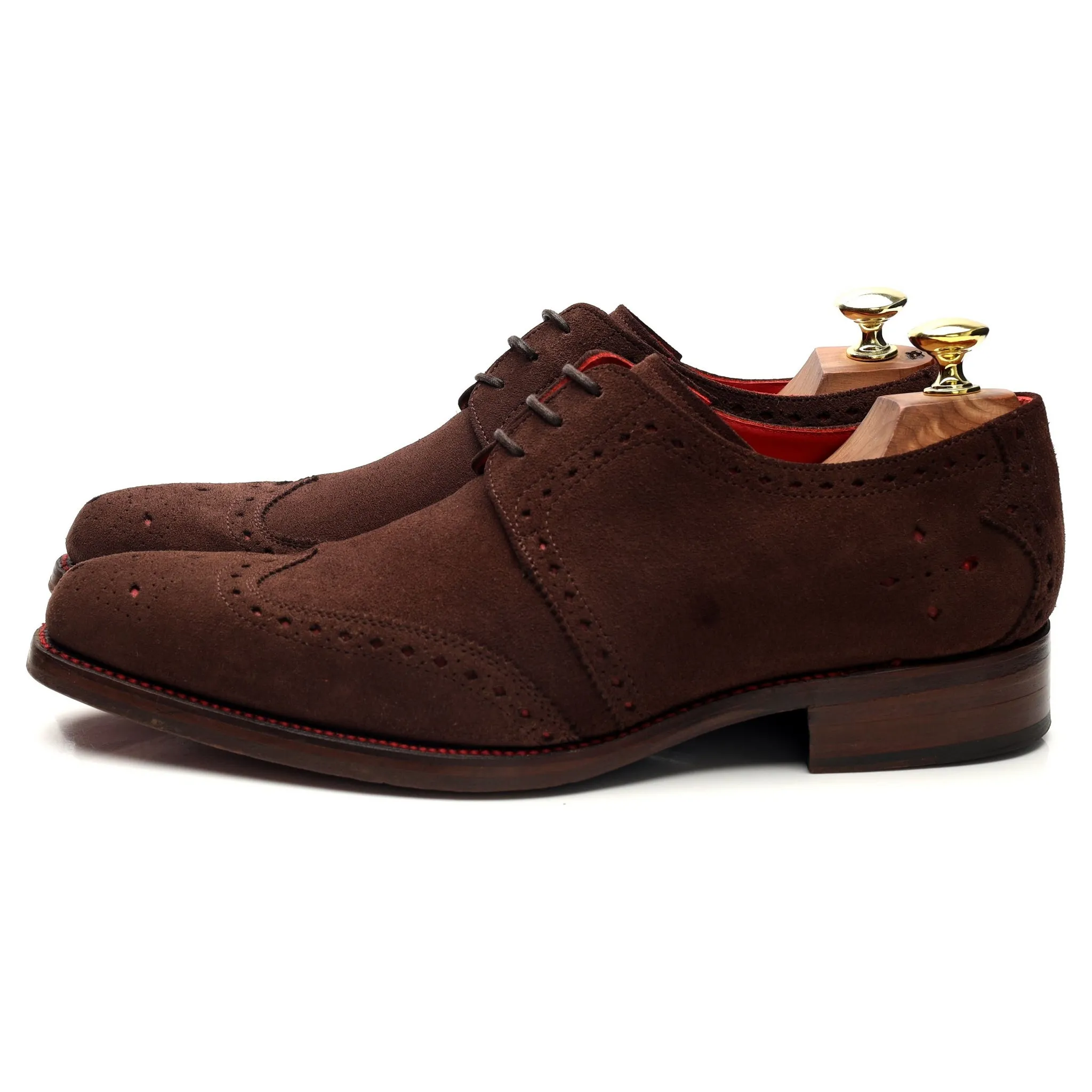 'Ice Truck Dexter' Brown Suede Derby UK 7