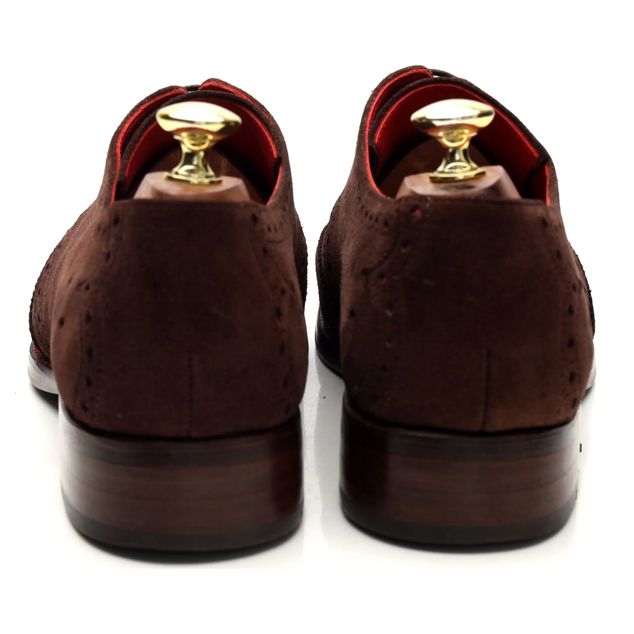 'Ice Truck Dexter' Brown Suede Derby UK 7