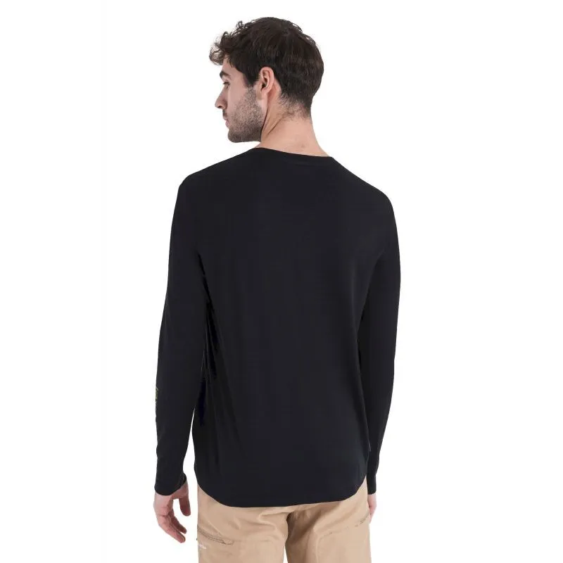 icebreaker  Merino 150 Tech Lite III LS Tee Peak Glow - Maglia merino - Uomo