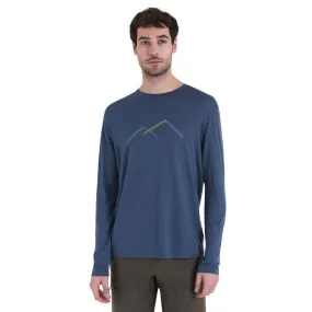 icebreaker  Merino 150 Tech Lite III LS Tee Peak Glow - Maglia merino - Uomo