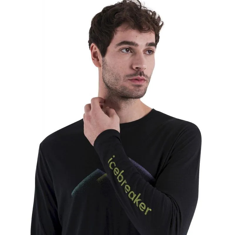 icebreaker  Merino 150 Tech Lite III LS Tee Peak Glow - Maglia merino - Uomo