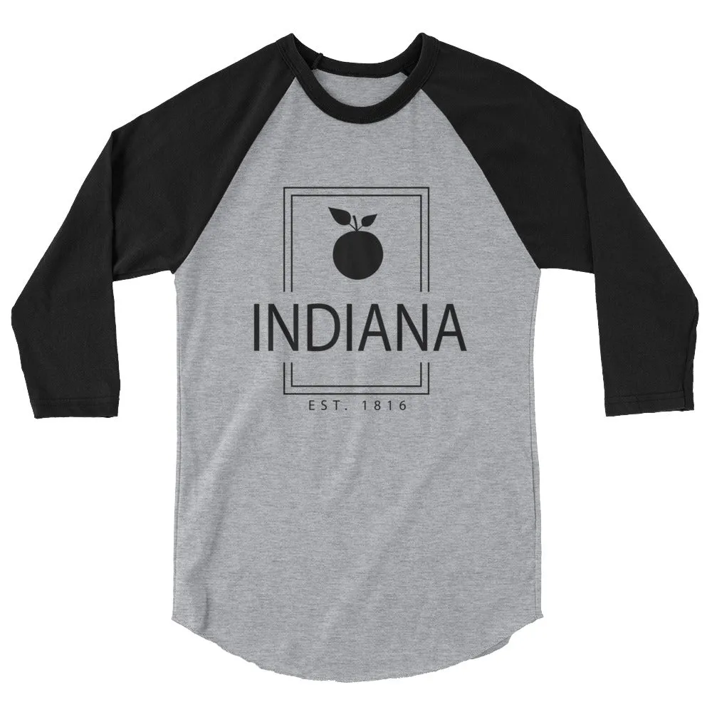 Indiana - 3/4 Sleeve Raglan Shirt - Established