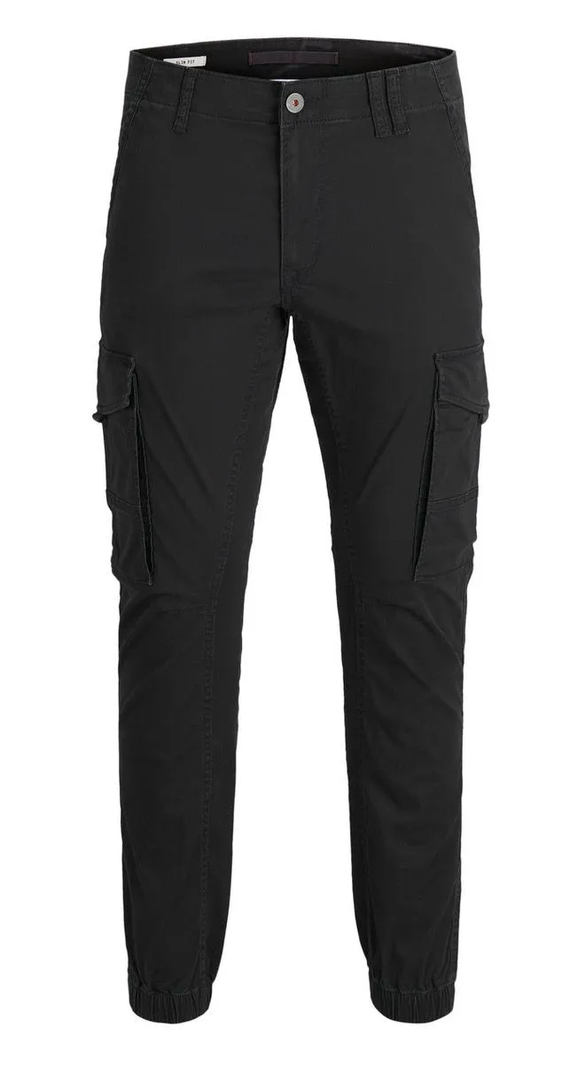 Jack & Jones Paul Flake Combat Pants Black