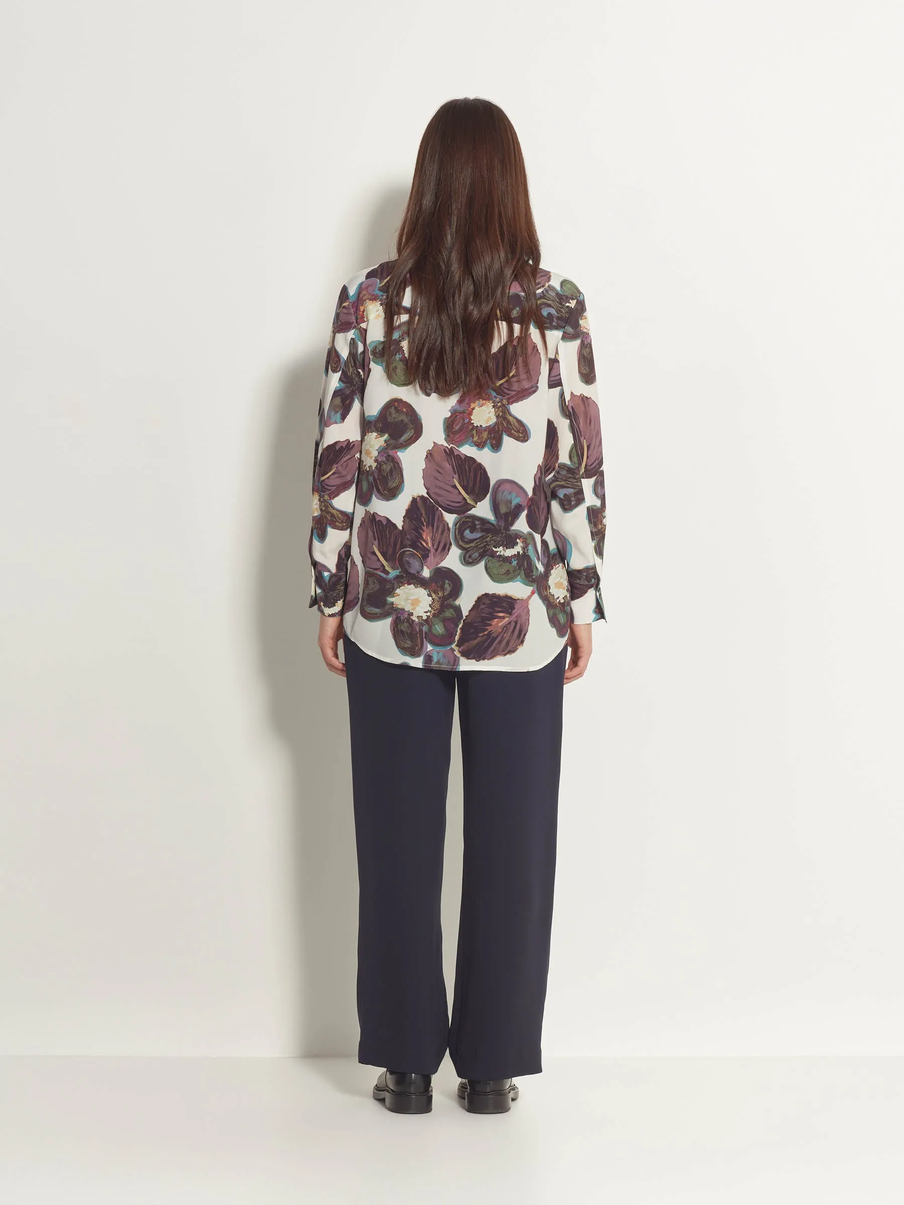 Juliette Hogan Dream Anthurium Silk Essa Shirt