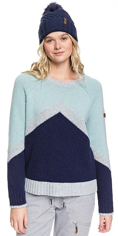 jumper Roxy Cozy Sound - BTE0/Medieval Blue - women´s