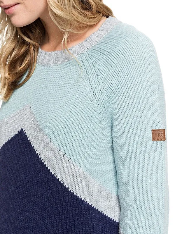 jumper Roxy Cozy Sound - BTE0/Medieval Blue - women´s