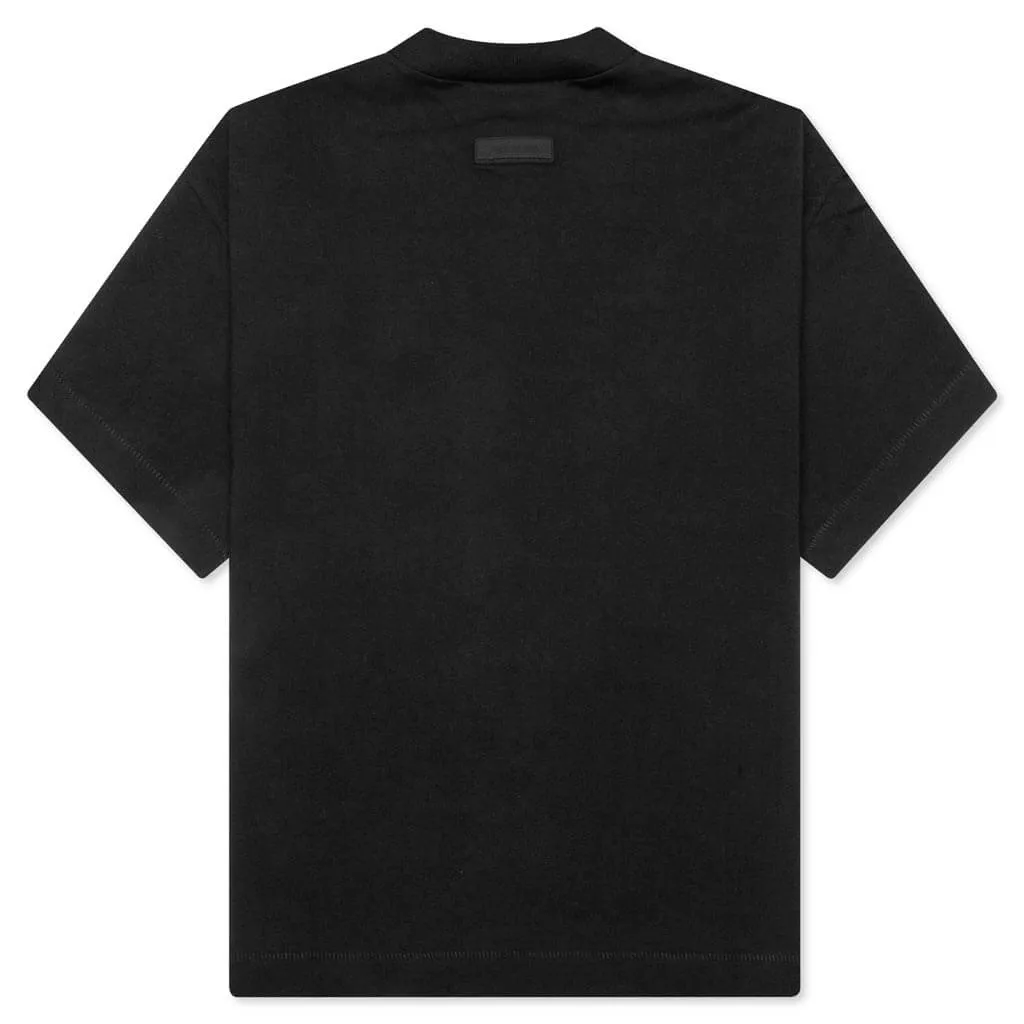 Kid's Crewneck T-Shirt - Jet Black