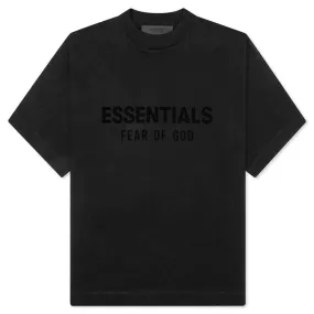 Kid's Crewneck T-Shirt - Jet Black