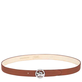 La Médaille Longchamp Ladies' belt Cognac - Leather