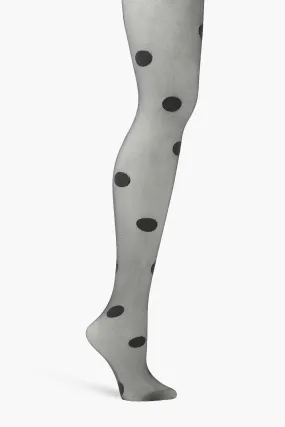 Large Polka Dot Tights