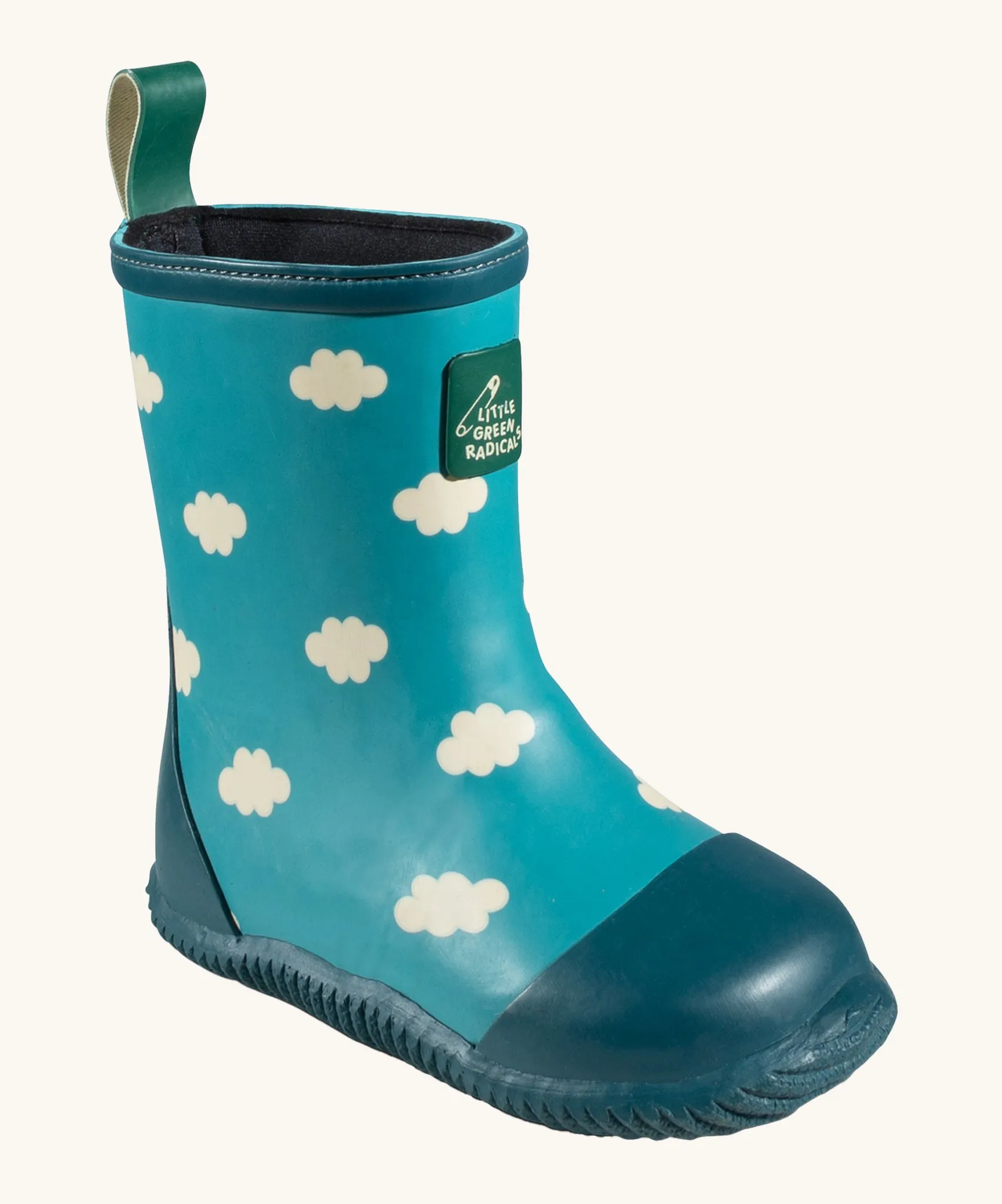 LGR Kids Wellingtons - Blue Clouds