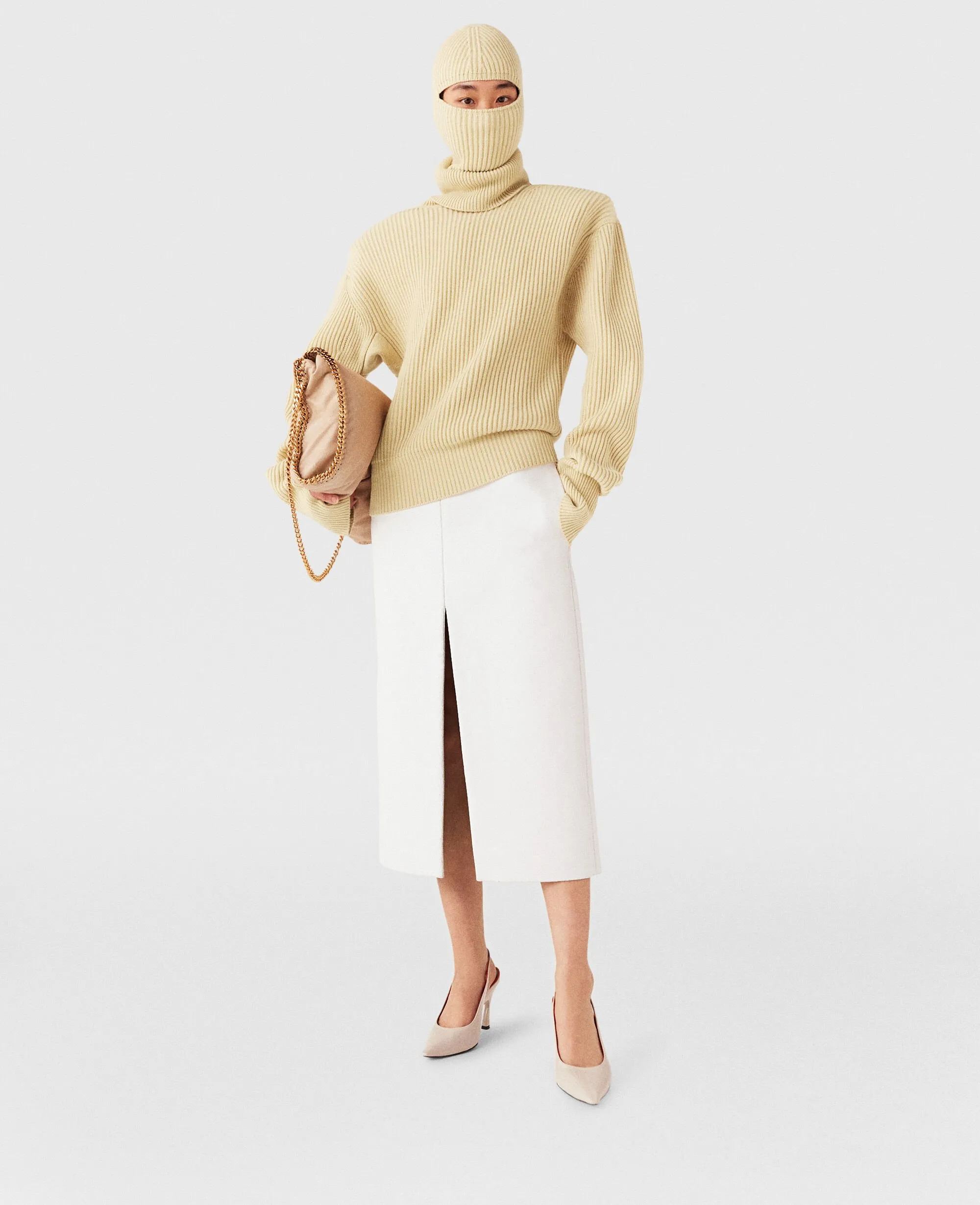 Long-Sleeve Turtleneck Jumper