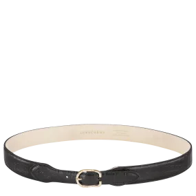 Longchamp 1980 Ladies' belt Black - Leather