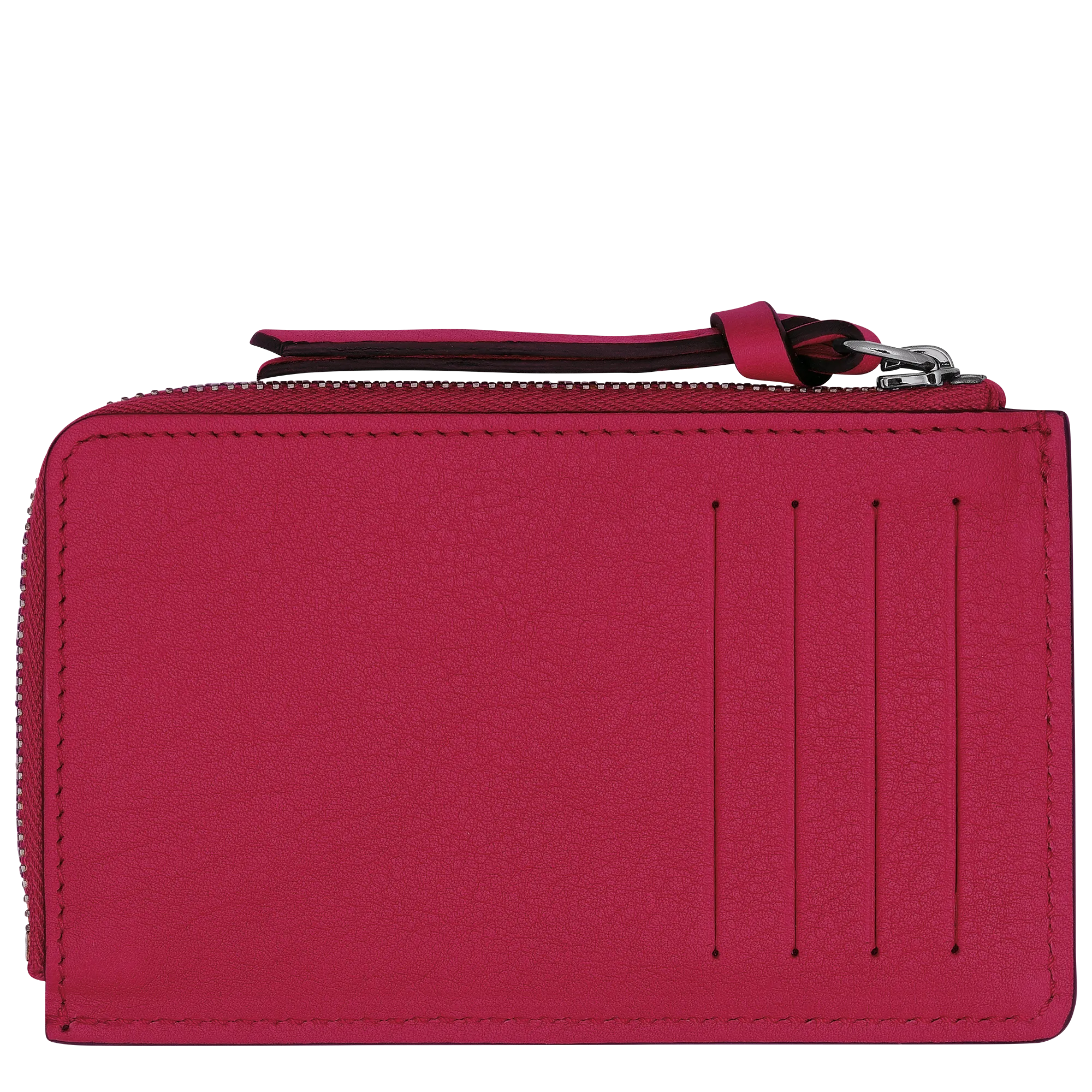 Longchamp 3D Card holder Magenta - Leather