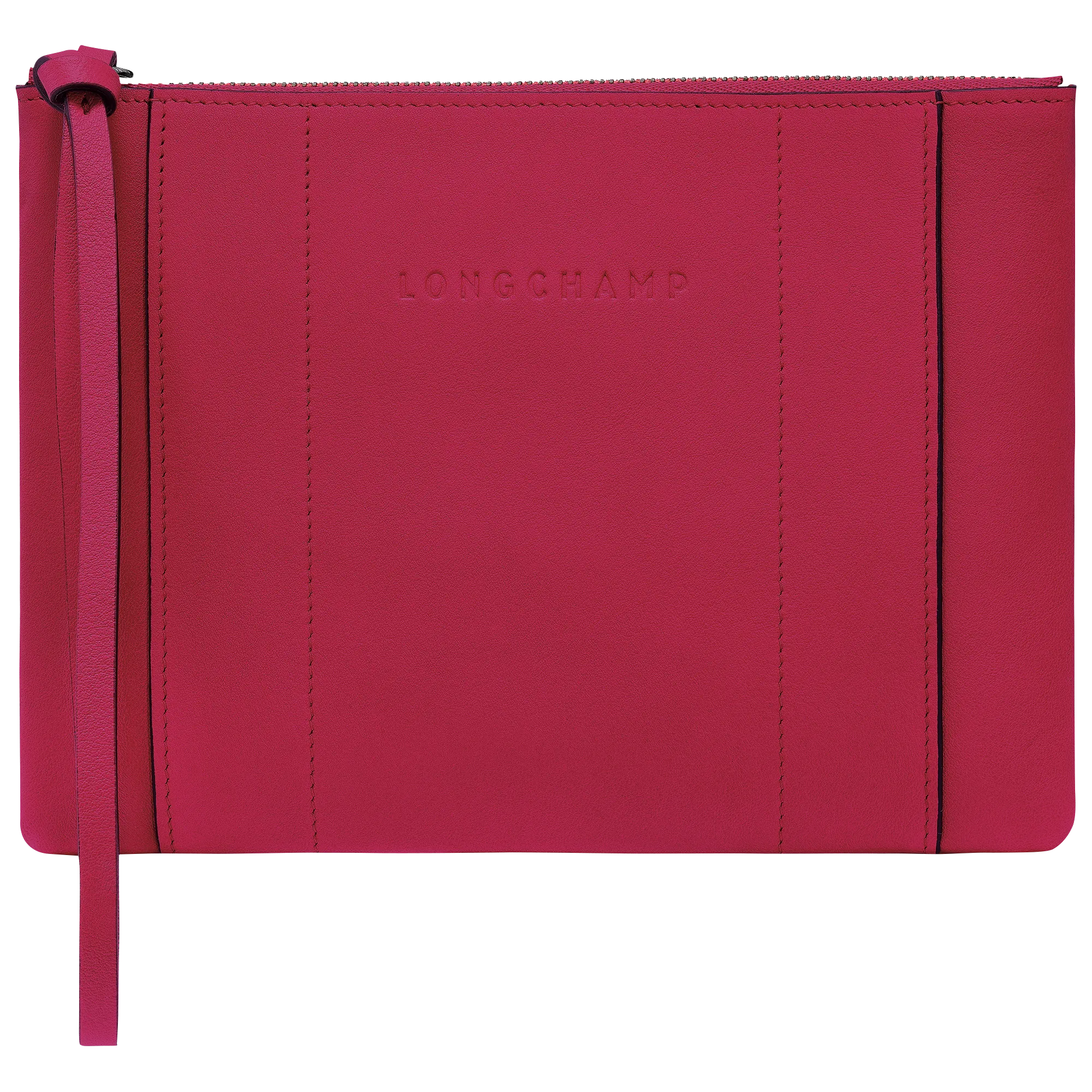 Longchamp 3D Pouch Magenta - Leather