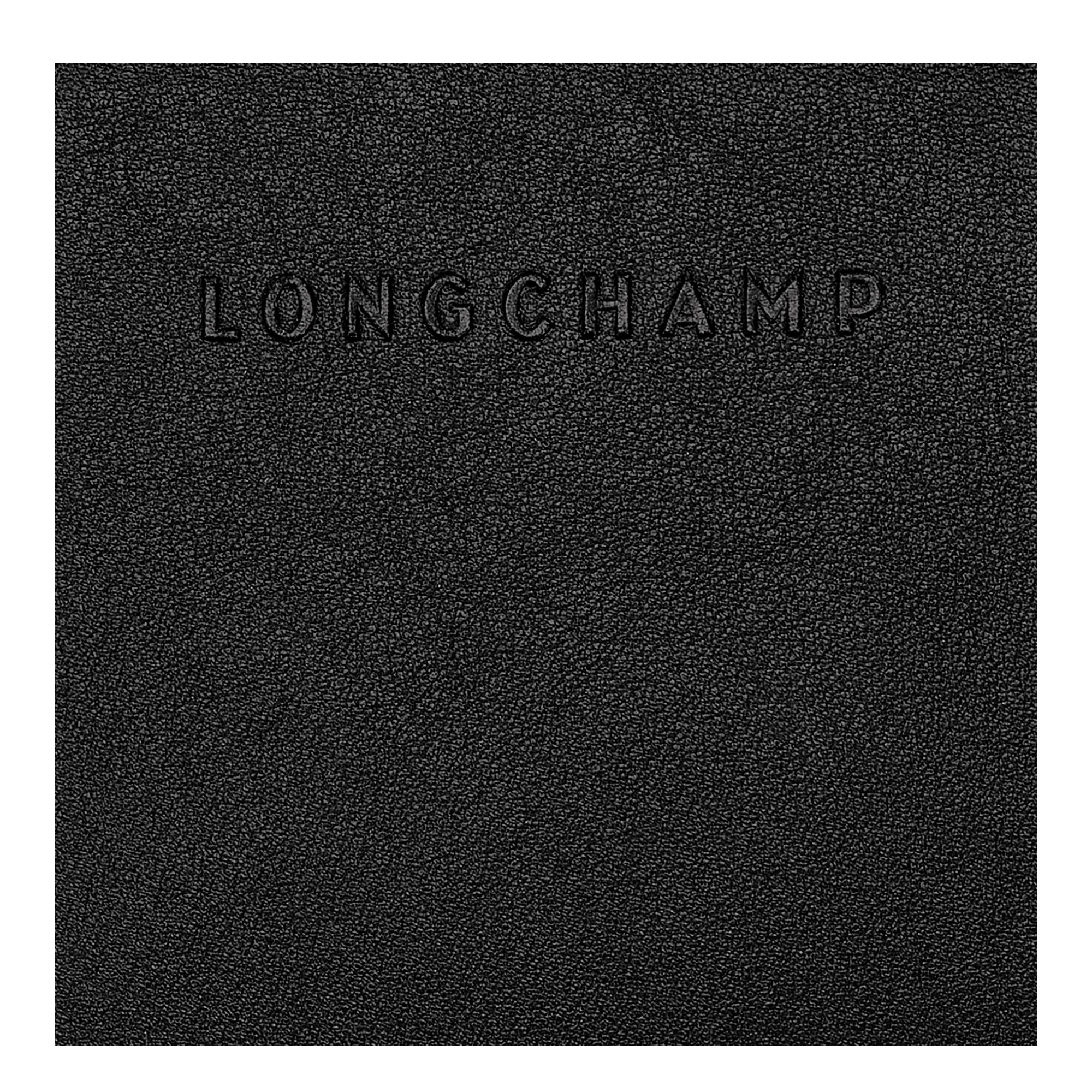 Longchamp 3D Wallet Black - Leather