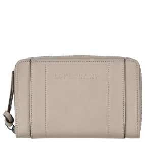 Longchamp 3D Wallet Clay - Leather