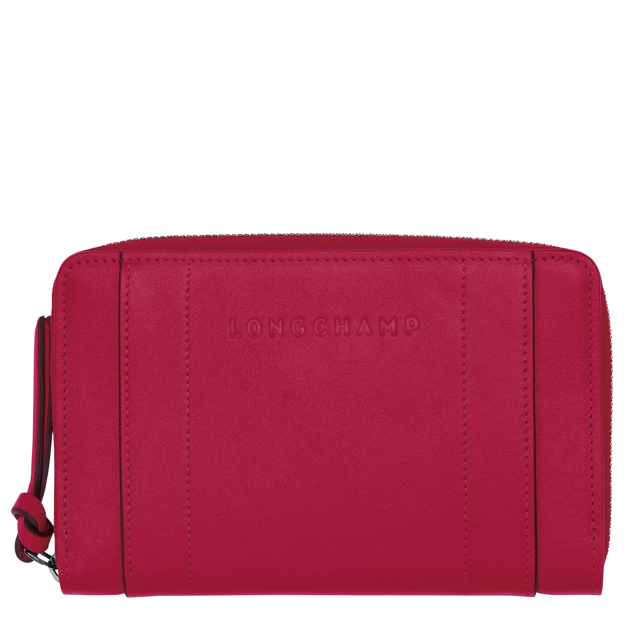 Longchamp 3D Wallet Magenta - Leather