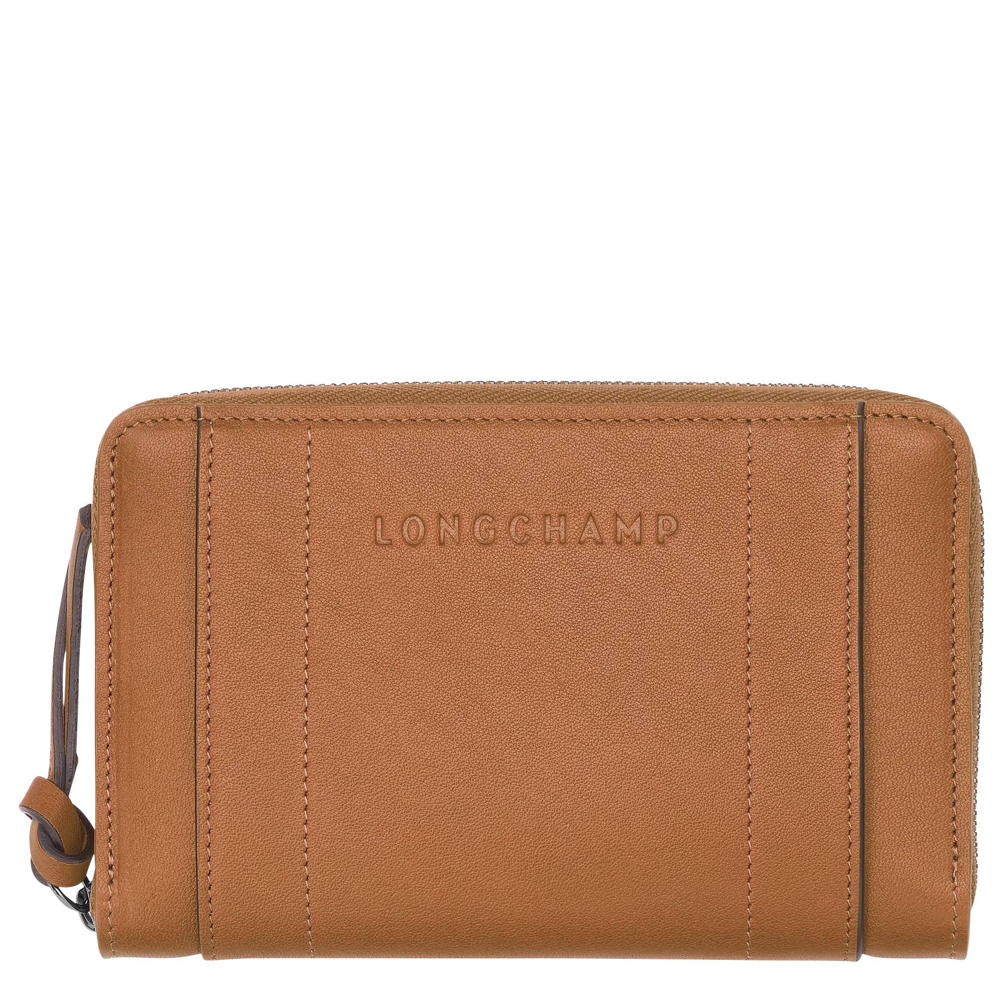 Longchamp 3D Wallet Natural - Leather