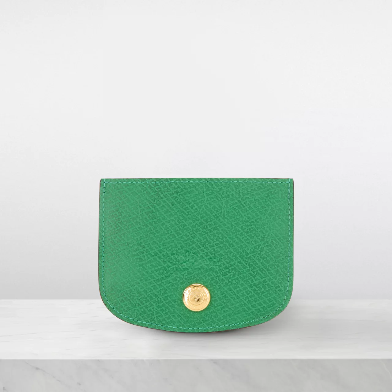 LONGCHAMP Épure Logo Cardholder - Vert