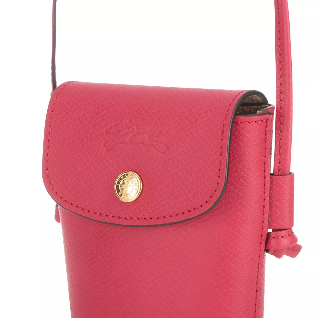 LONGCHAMP Épure Phone Case - Magenta