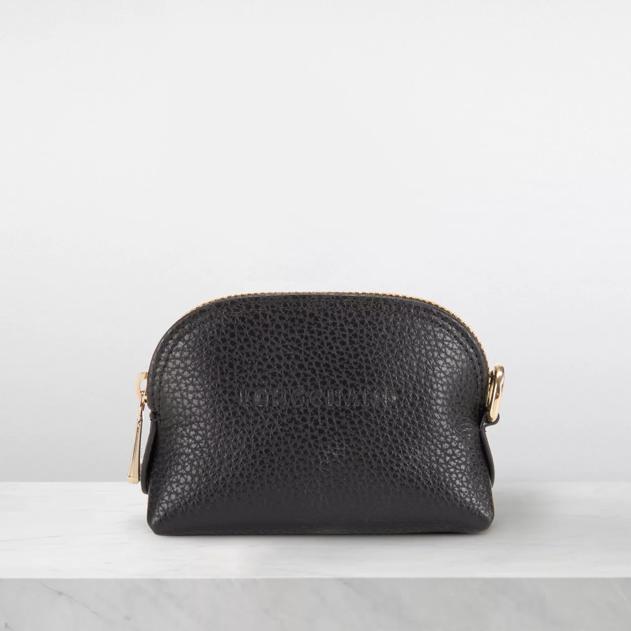 LONGCHAMP Le Foulonne Coin Purse - Black