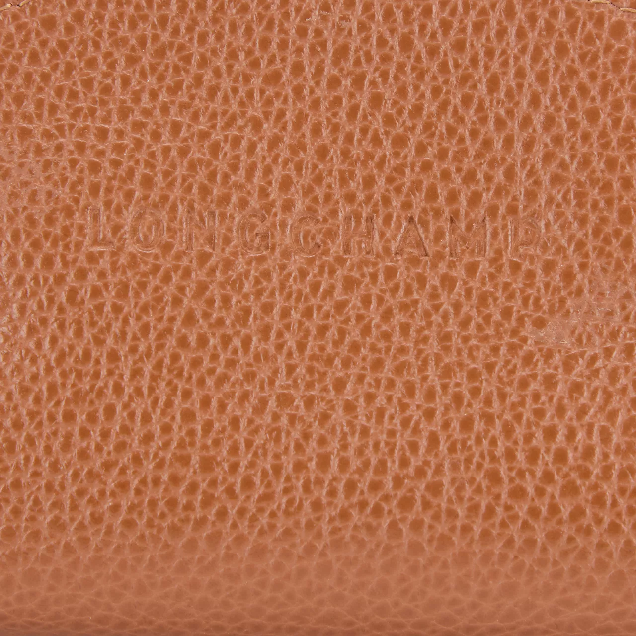 LONGCHAMP Le Foulonne Coin Purse - Caramel