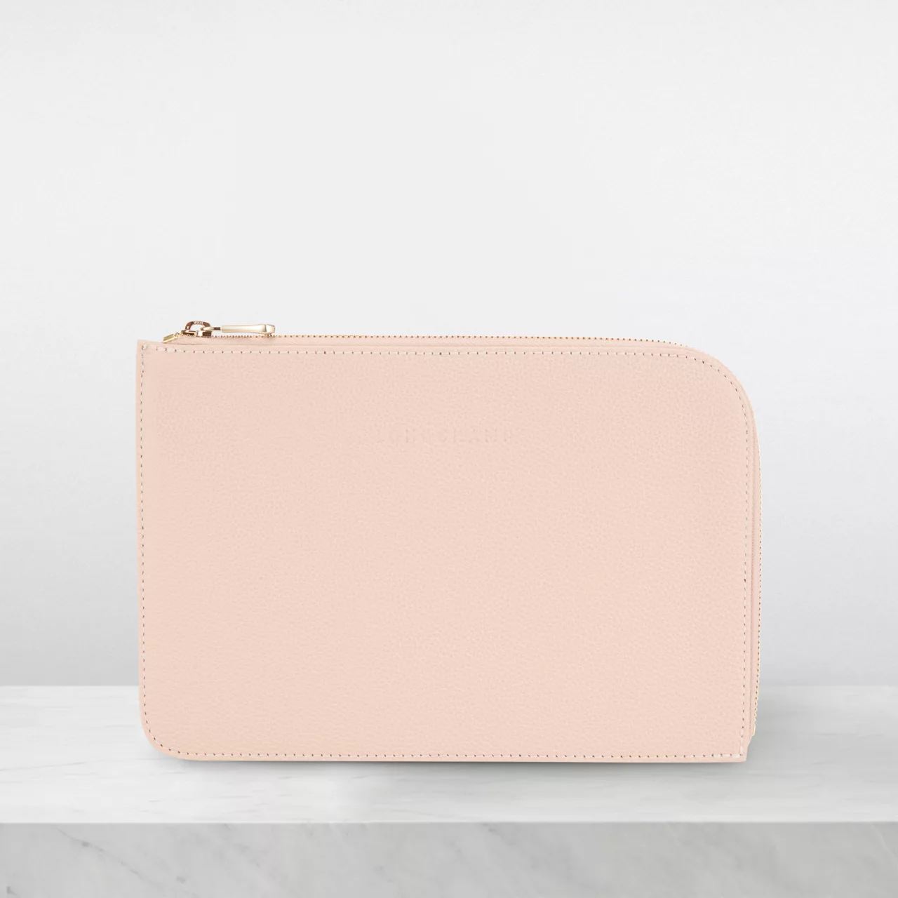 LONGCHAMP Le Foulonné Pouch - Nude