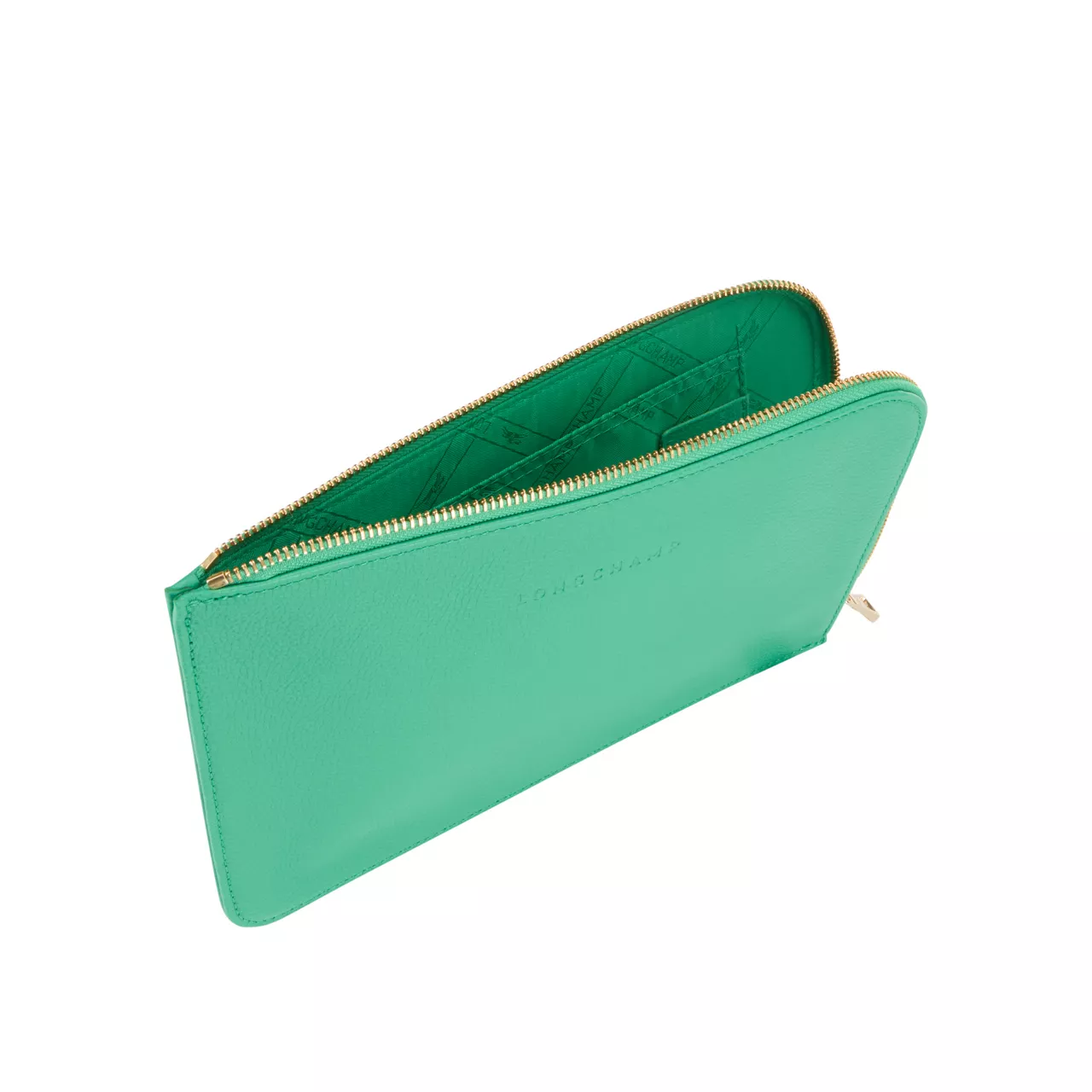 LONGCHAMP Le Foulonné Pouch - Vert