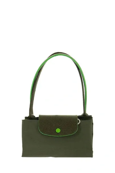 Longchamp Le Pliage Green Nylon Fir Green