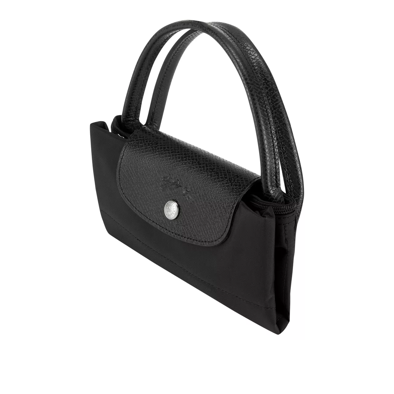 LONGCHAMP Le Pliage Green Small Top Handle Bag - Black