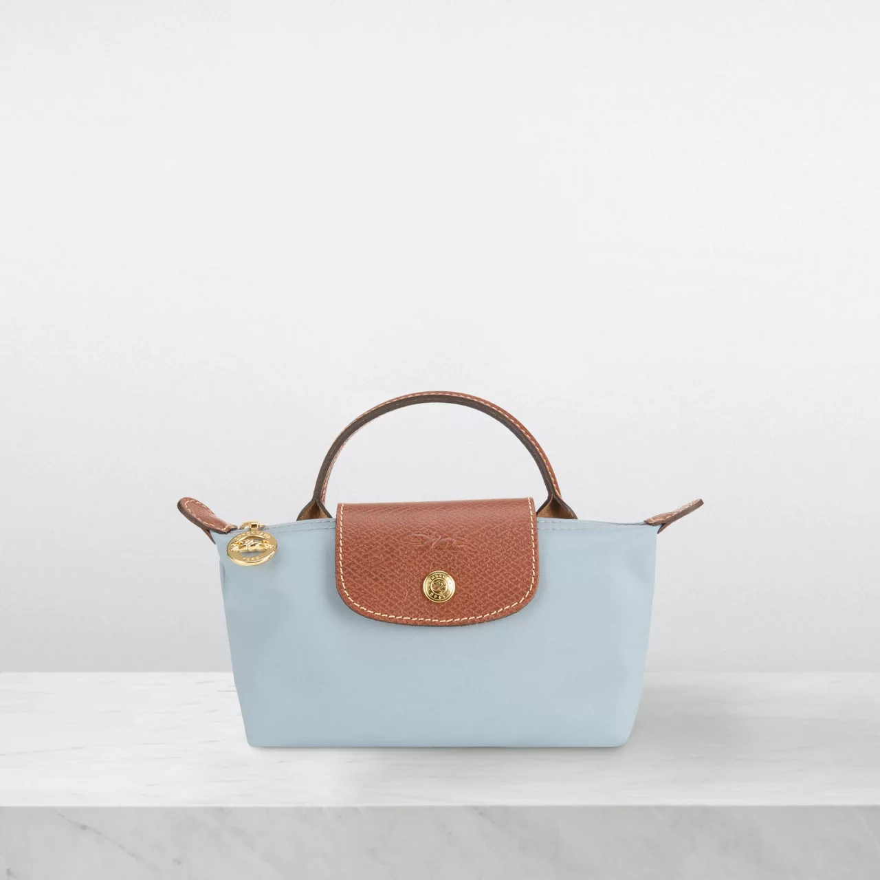 LONGCHAMP Le Pliage Original Pouch - Acier