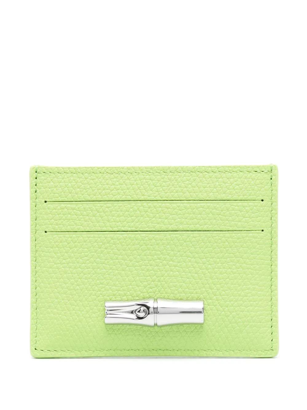 Longchamp Le Roseau cardholder - Green