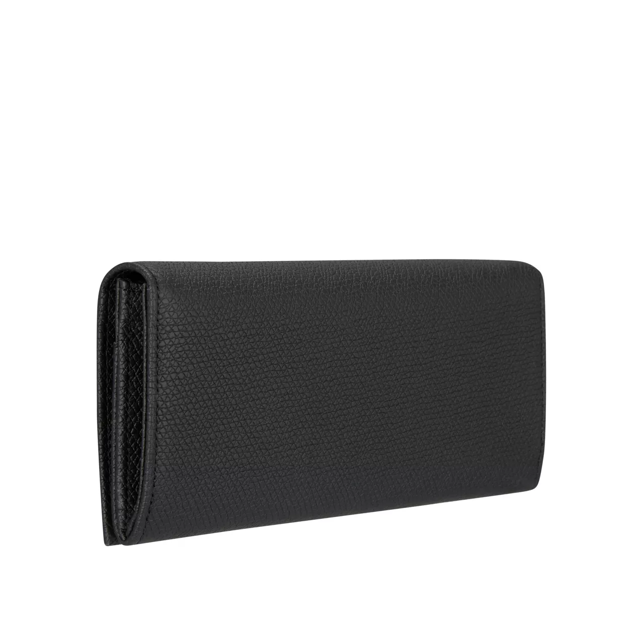 LONGCHAMP Le Roseau Flap Wallet - Noir