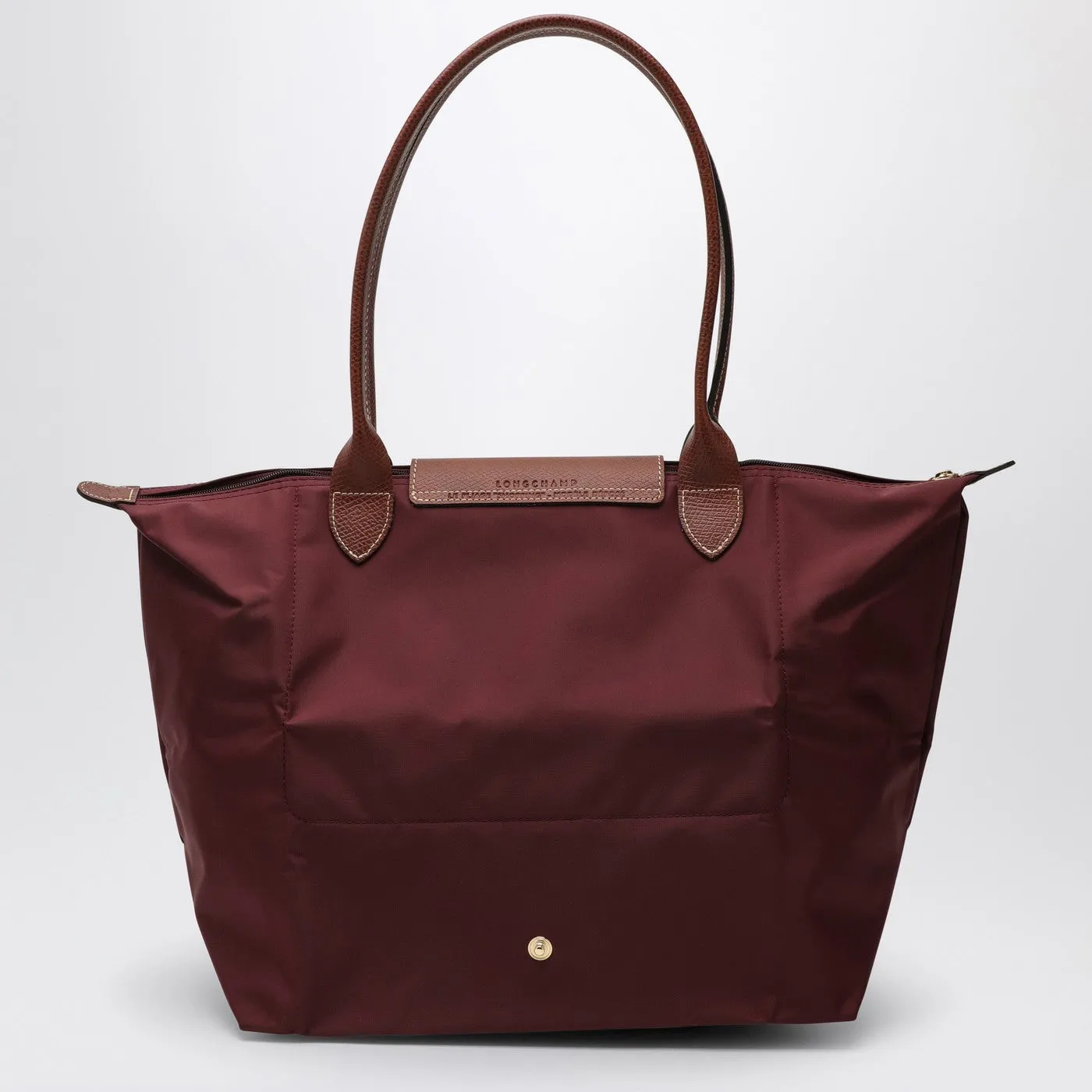 Longchamp    Longchamp Burgundy Le Pliage Original L Bag