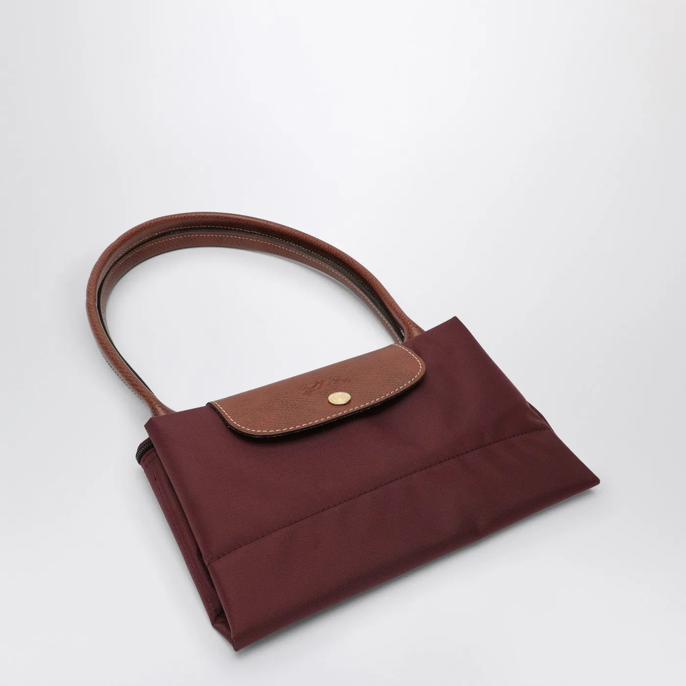 Longchamp    Longchamp Burgundy Le Pliage Original L Bag