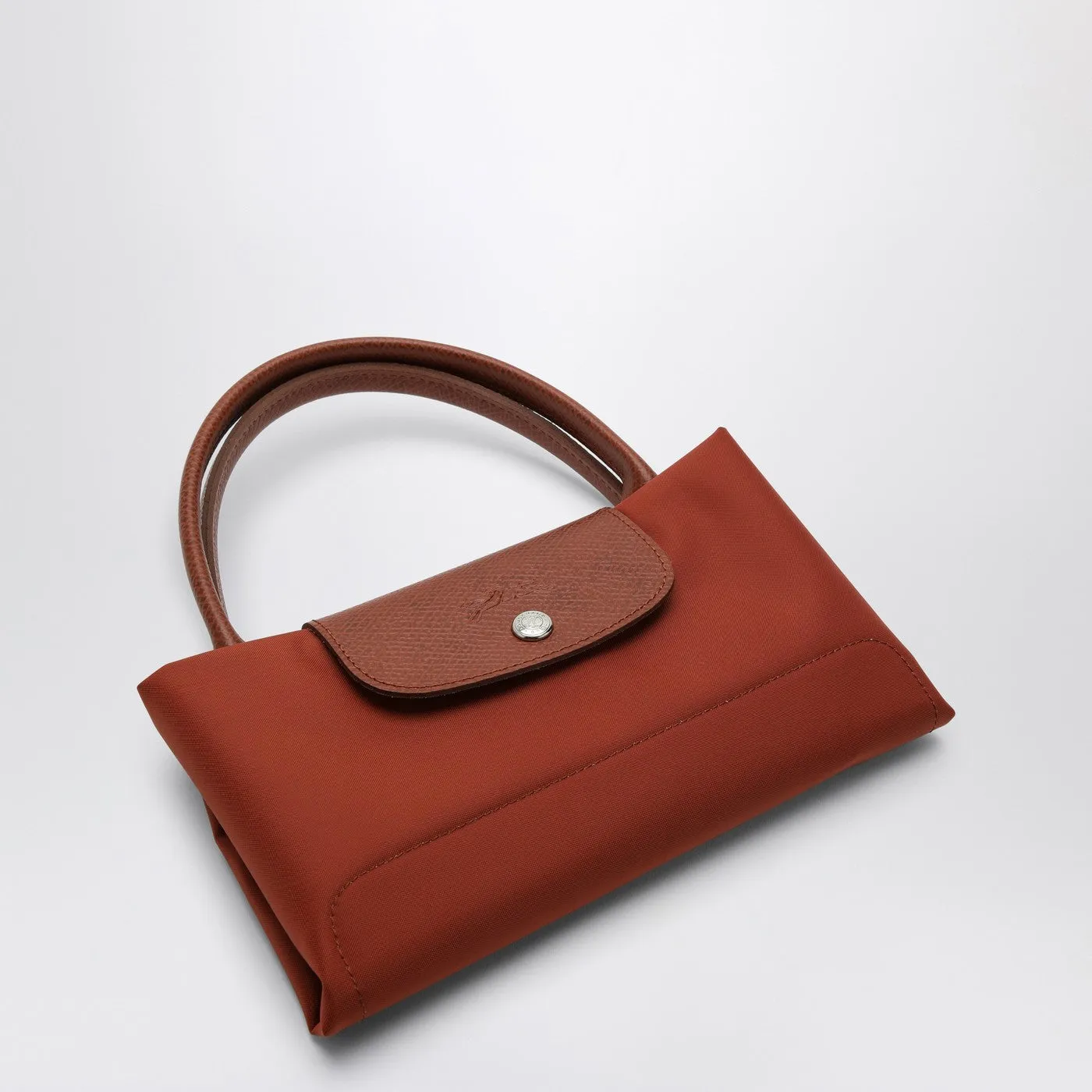 Longchamp    Longchamp Chestnut Coloured M Le Pliage Green Bag