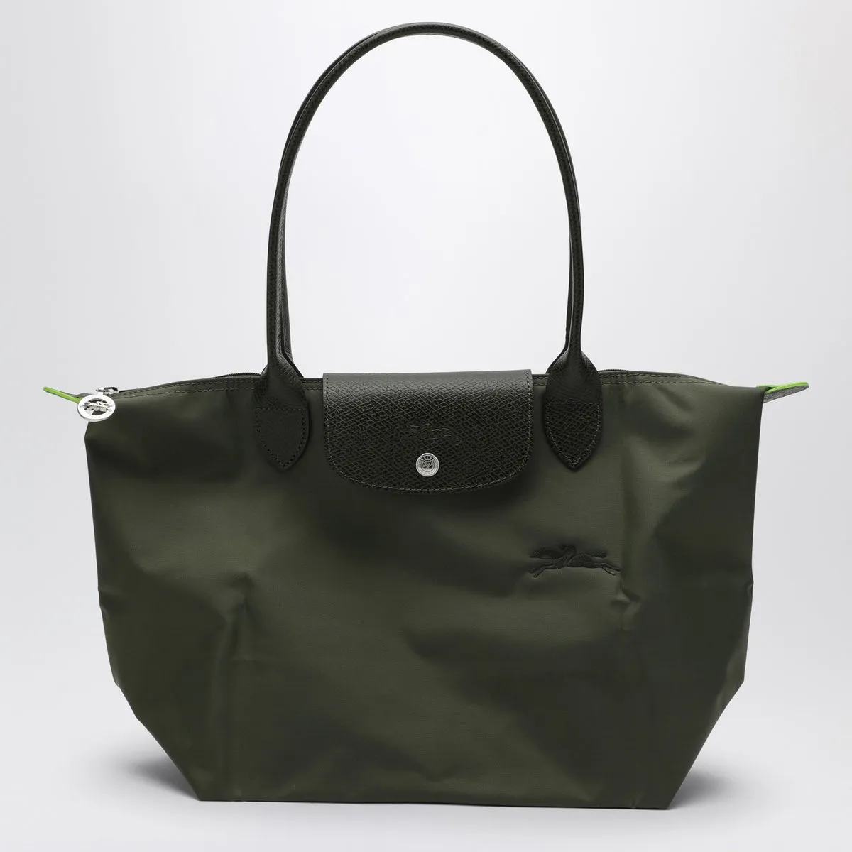 Longchamp    Longchamp Forest Coloured Le Pliage Original M Bag